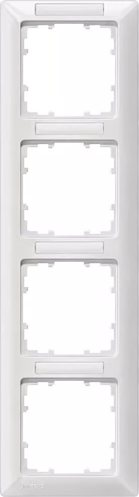 Siemens 5TG2554-2, Bianco, Plastica, Finitura lucida, Grado di protezione IP20, 293 mm, 43 g