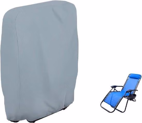 Copertura impermeabile per sedia - coperture per mobili da giardino - coperture per mobili da esterno - coperture per sedie da giardino - Copertura per sedie pieghevoli - Copertura protettiva resistente agli agenti atmosferici per sedie - Mobili da giardi