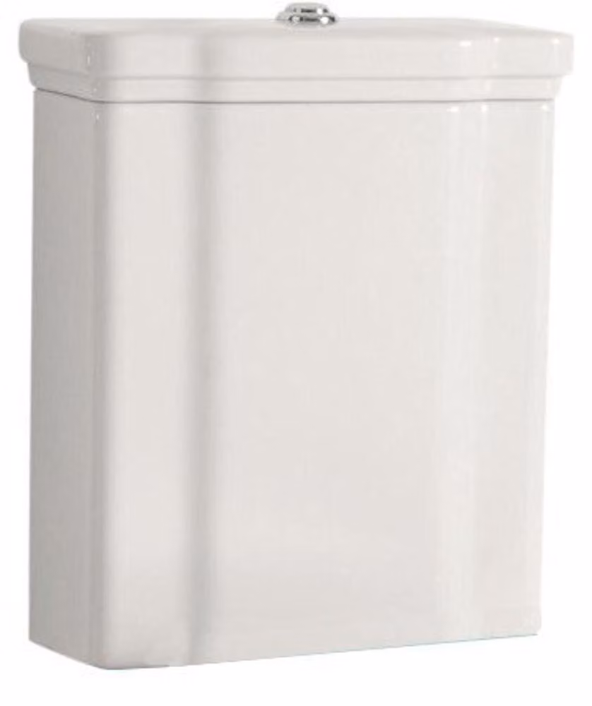 Sapho Kerasan Waldorf - Cassetta di scarico combinata, bianco 418101
