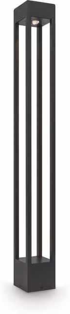 Paletto LED Maytoni Elbe 10W 3000K IP65 sensori grafite