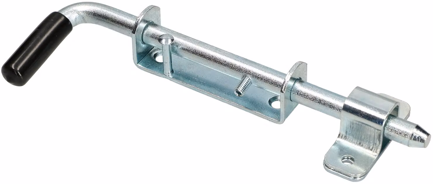 KOTARBAU® Barra di collegamento, serratura per portoni, chiusura per porte da garage, 220 mm, zincata