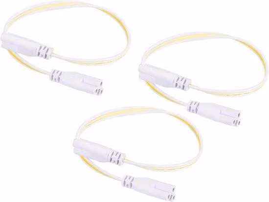 Cavo di collegamento a LED doppio da 30 cm per lampade T4/T5/T8