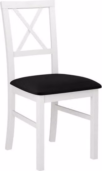 Sedia da pranzo FRATONIA 5 - bianco / nero