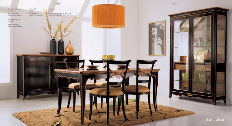 Holztisch Klassischer Barock Style Esszimmer Esstisch Tisch Tische Echtholz