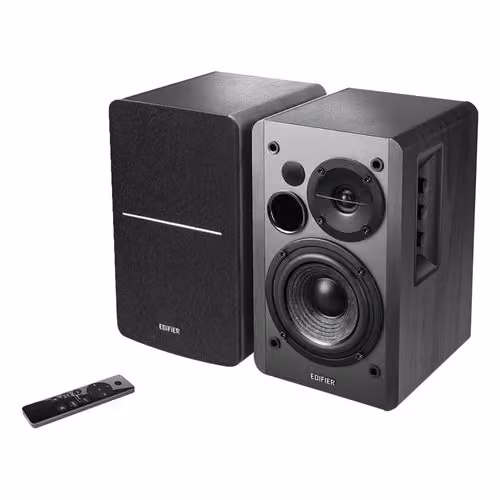 Coppia di casse attive Edifier R1280DBs Black con Bluetooth e connessione ottica, potenza 42W – 3