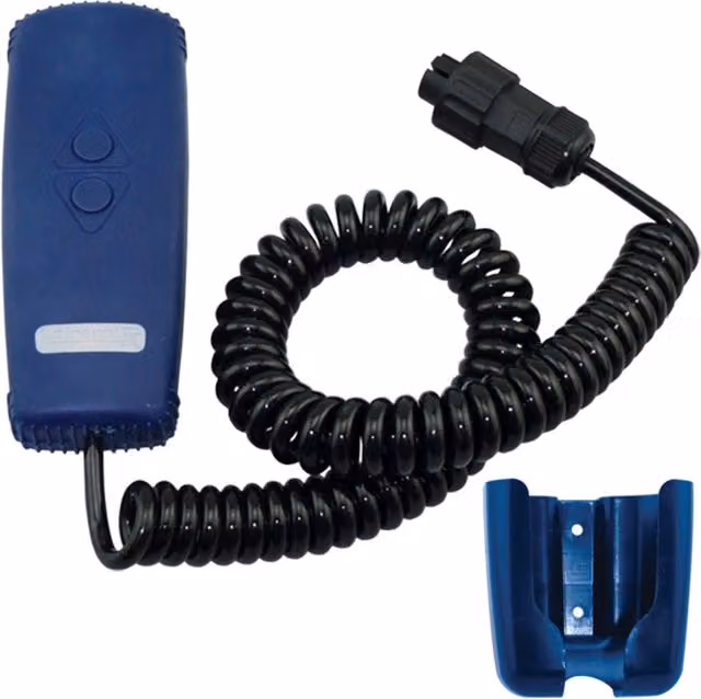Pulsantiera a 2 comandi Ebricowill Thetis 1002 colore blu con protezione IP67