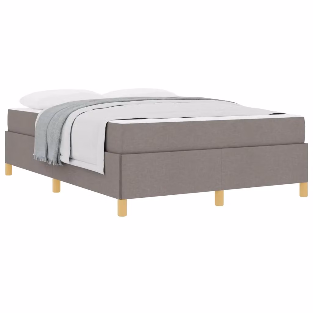 Struttura letto imbottita Talpa vidaXL in tessuto beige o grigio L/P/H: 200 x 140 x 280 cm – 2