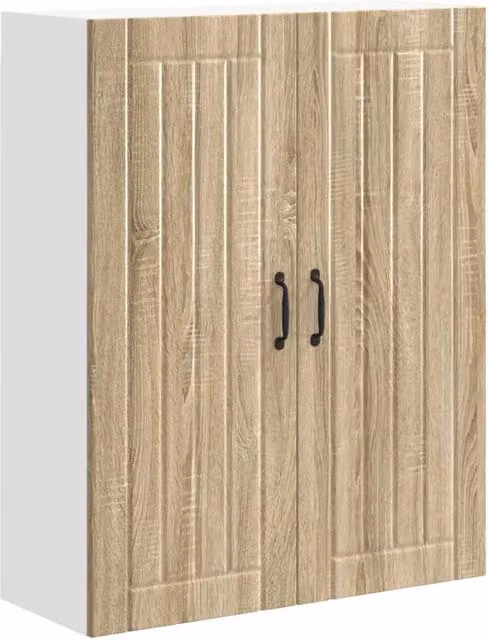 Pensile da cucina | Armadietto a muro LUCCA Rovere Sonoma 80 x 31 x 100 cm