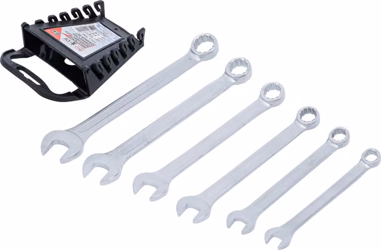 BGS Set di chiavi combinate in pollici SW 3/8" - 11/16" 6 pezzi - 32100