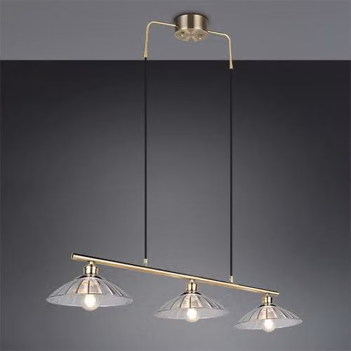 TRIO 365700332 Lampada a sospensione GILA 3xE27 bianco opaco