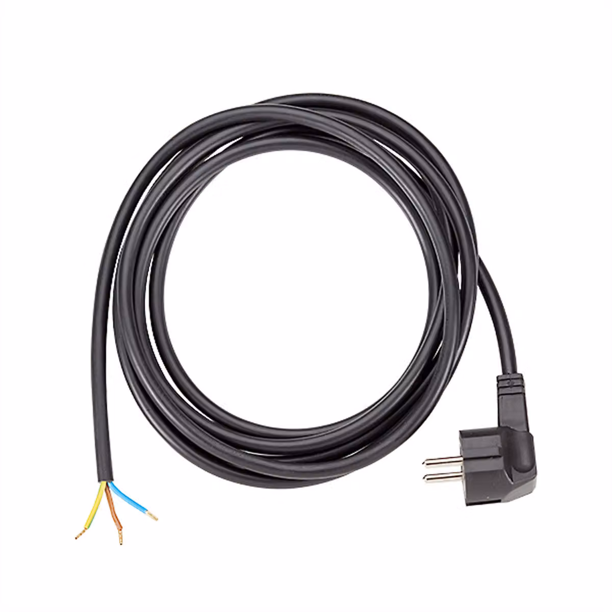 Cavo di alimentazione BACHMANN H05VV-F 3G1,5 3m, nero, confezionato singolarmente