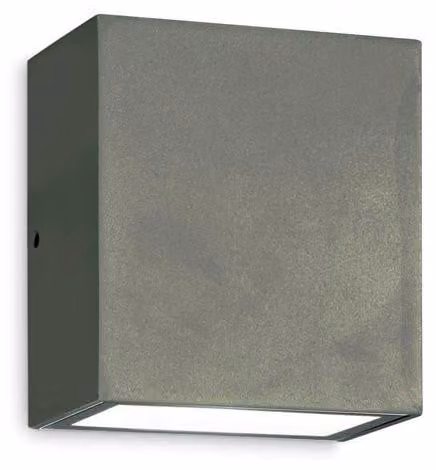 Applique Moderna Argo Metallo Antracite Led 10W 4000K Luce Naturale