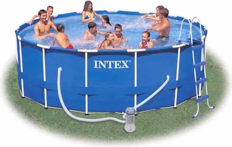 Piscina Intex con struttura in metallo 457 x 122 cm 28236GN