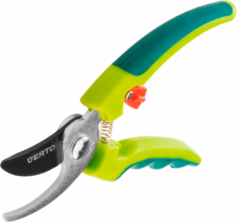 Forbici universali 185 mm, lama 42 mm, leva antiscivolo, forbici per potatura, forbici per rose, secateur