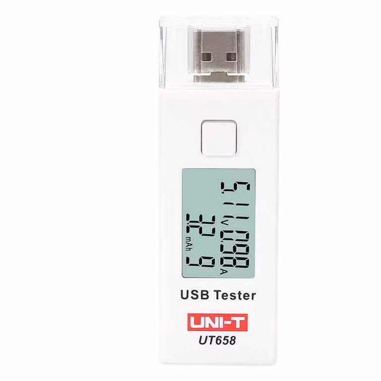 UNI-T, UT658, tester USB, compatto, USB-A
