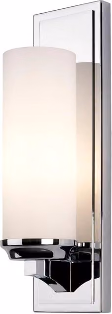 Applique bagno cromata 40 cm Amalia G9 3W LED Feiss