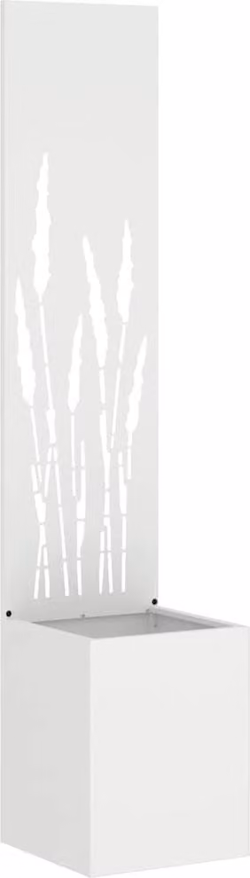 Schermo per privacy in giardino Traforo Bianco 32 x 150 cm