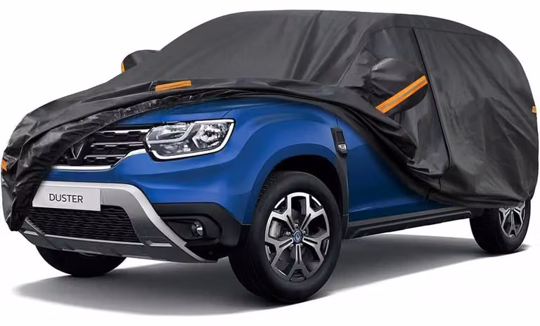 Copertura impermeabile e traspirante per auto, compatibile con Dacia/Renault Duster (2010-2025), colore nero