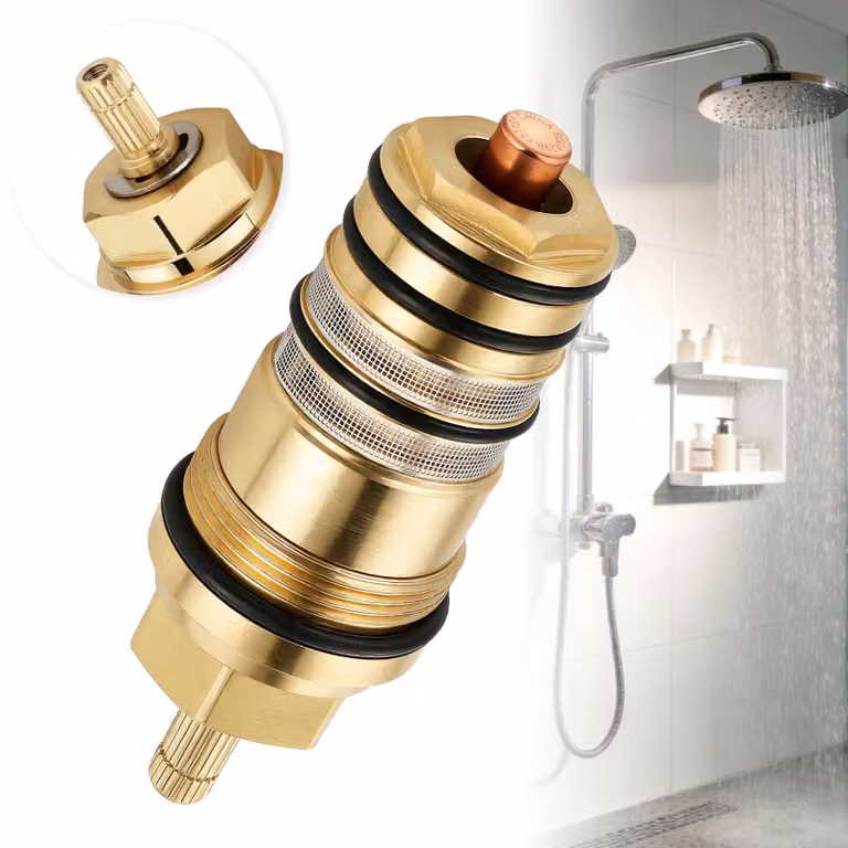 Cartuccia termostatica in ottone, codice 94282000, per docce Hansgrohe