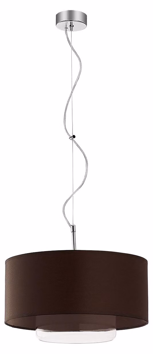 Lampada a sospensione AVEO Venge 1xE27x40W in tessuto, dimensioni: 80x35x35 cm, IP20, Jupiter