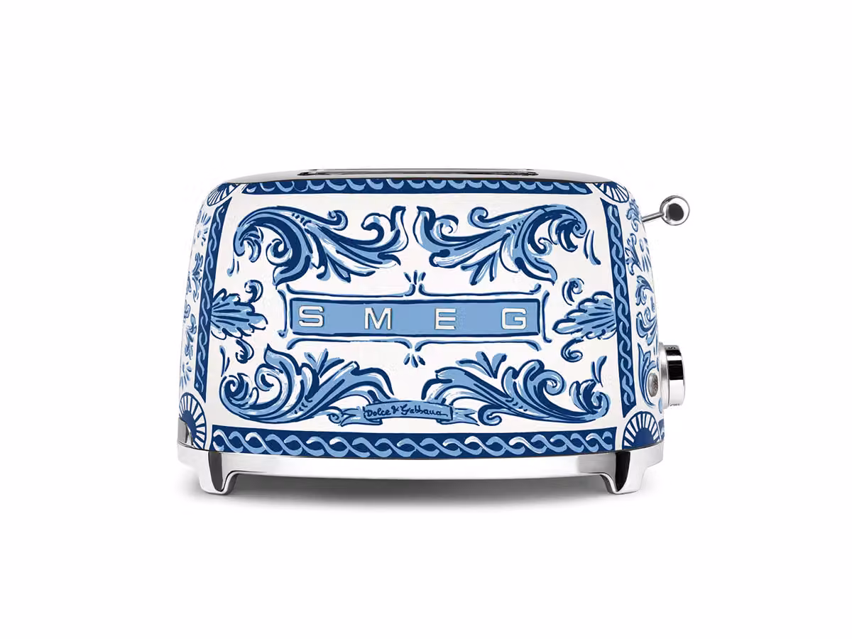Tostapane 2 fette '50 - Blu Mediterraneo