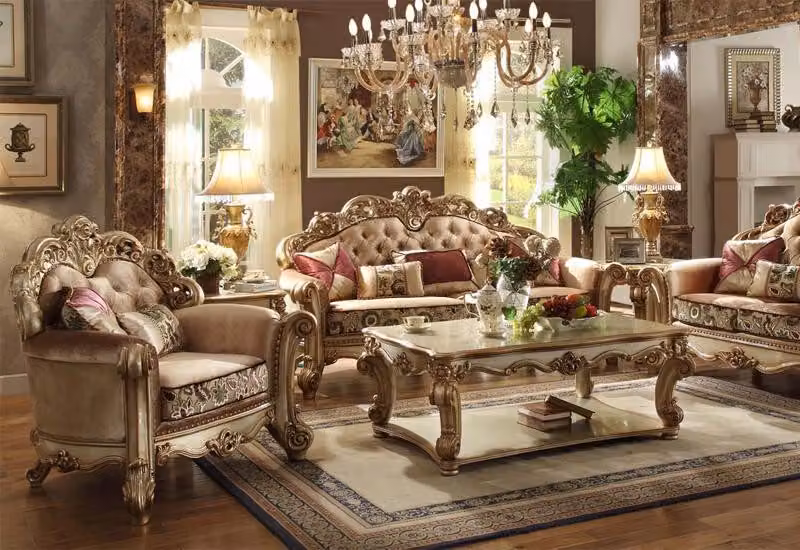 Sofagarnitur 3+2+1 Sitzer Set Design Sofa Polster Couchen Couch Luxus Garnitur