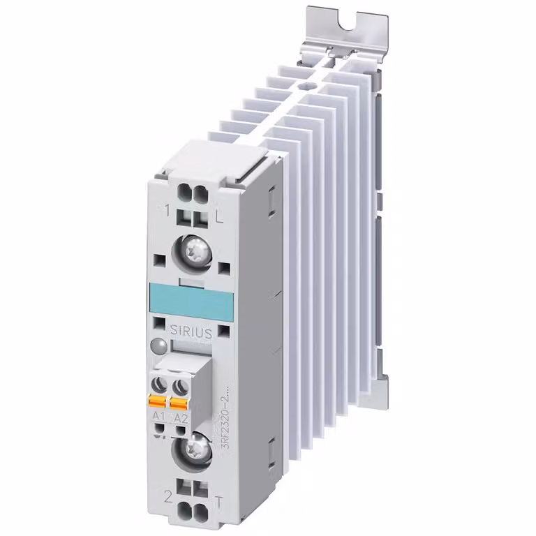 Contattore a semiconduttori SIEMENS a commutazione a tensione zero, 1 pz. 3RF2320-2AA02 Siemens, 1 contatto normalmente aperto, 20 A
