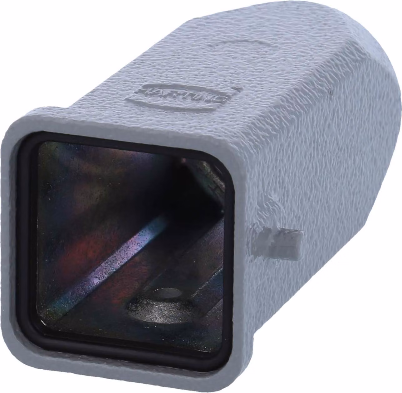 HARTING Han 3A Custodia con guarnizione incollata, 1xPG11 uscita cavo diritta, per 1 staffa (nella parte inferiore)