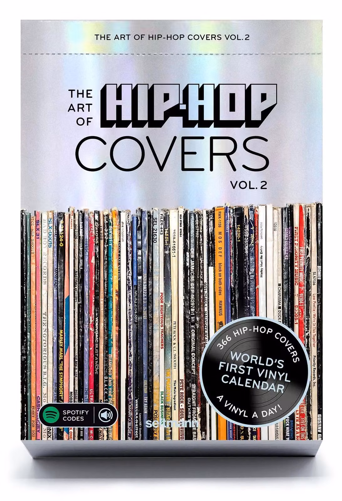 Calendario 2025 a tema Hip Hop: ispirazione quotidiana con codici Spotify