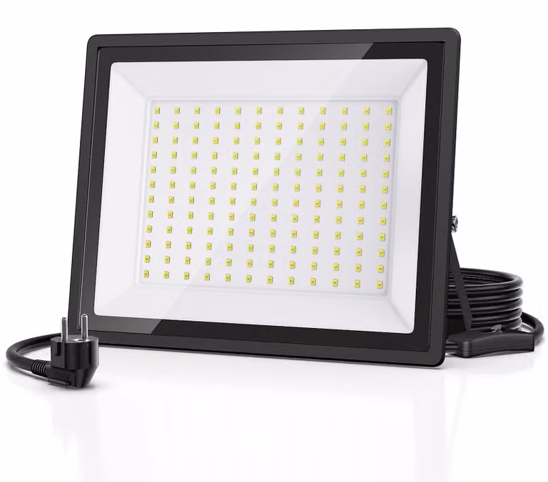 Lampada da lavoro a LED da 150W, grado di protezione IP66 (resistente all'acqua), 16.500 lumen, a basso consumo energetico