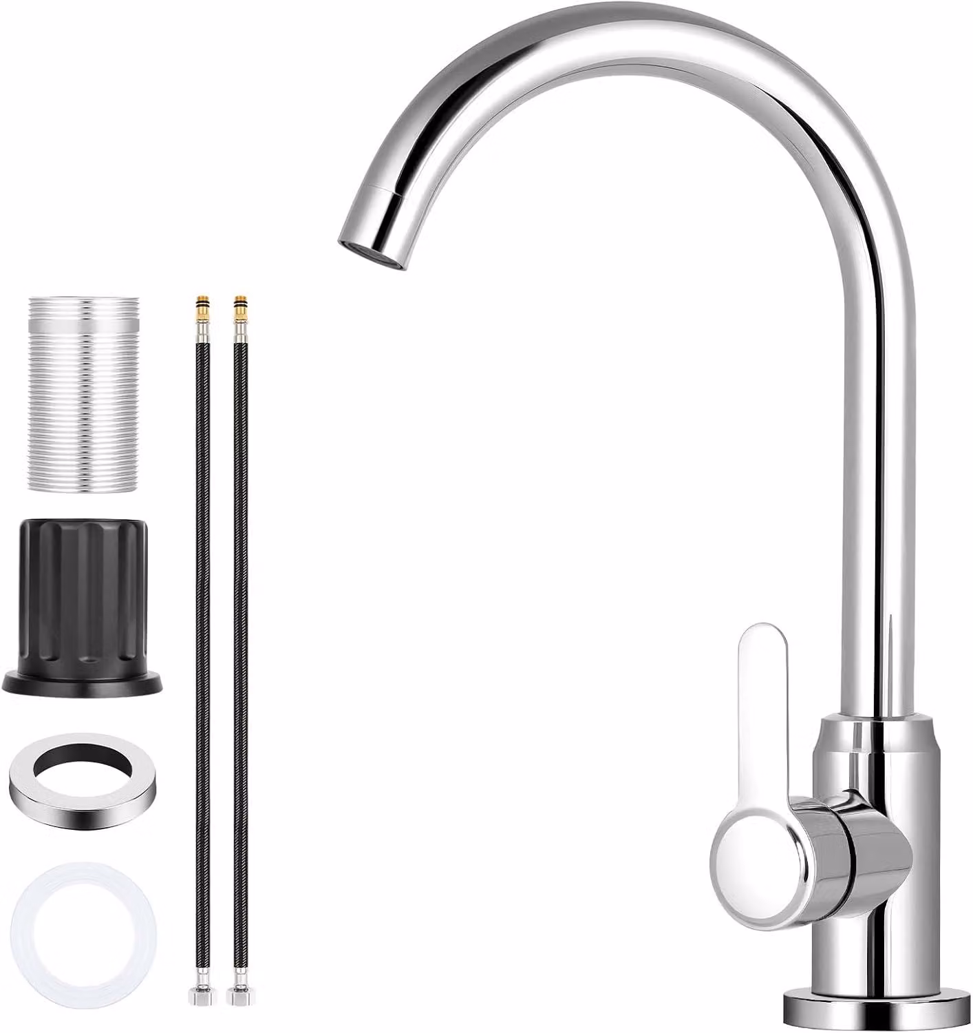 Rubinetto da cucina in acciaio inossidabile - Modello B