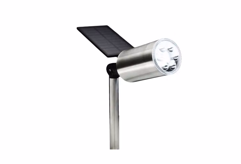 POWERplus Swan 6 LED faretto solare da giardino