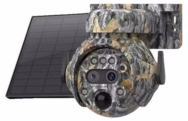 Telecamera per la fauna selvatica, zoom 12x, connettività 4G, risoluzione 8MP, zoom 12x, modello 4G, senza zoom