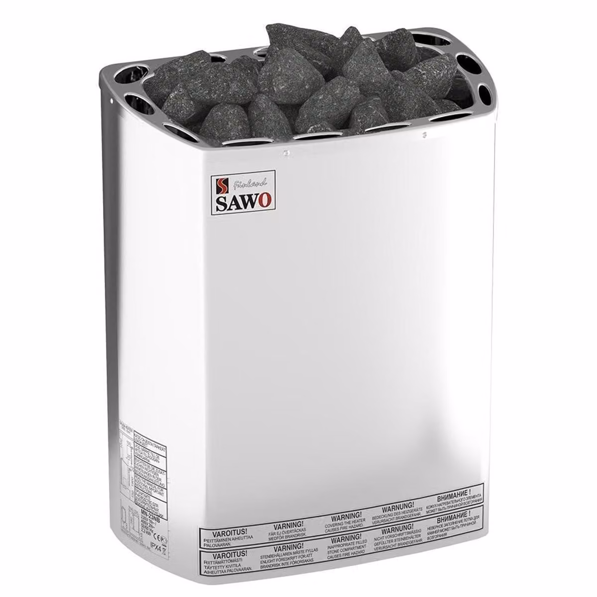 Stufe per sauna Sawo Mini 2,3 kW | richiede un sistema di controllo separato | MN-23NS-Z