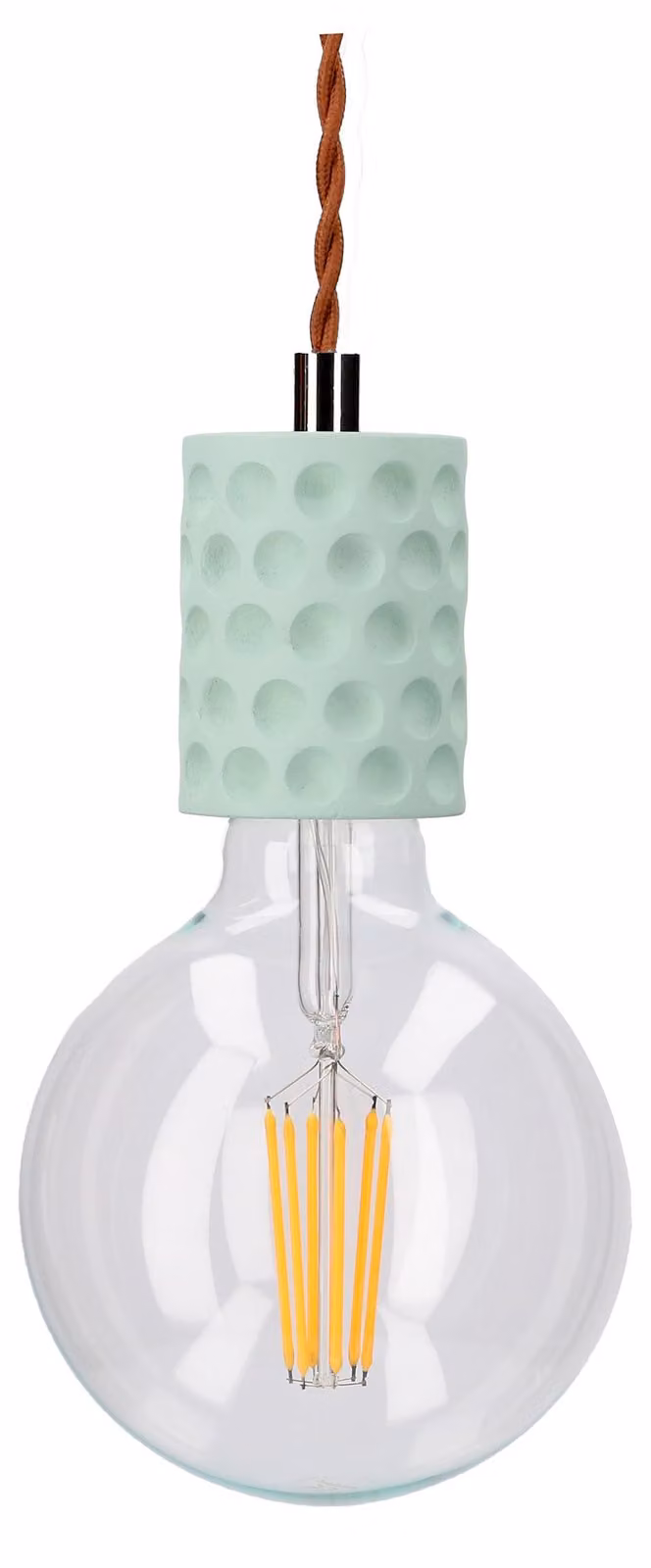 Lampada a sospensione LEDS C4 Bloom - 23 W, grigio