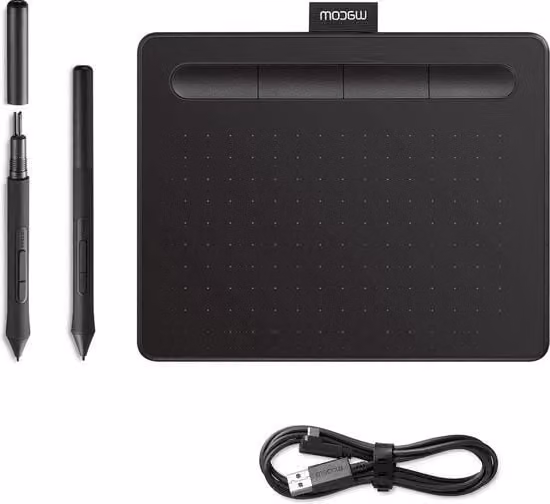 Tavoletta Grafica Intuos S con Penna Nero