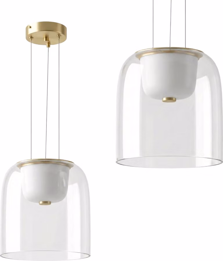 Lampada Da Soffitto Sospesa Toolight App1689-1Pc A D'Oro