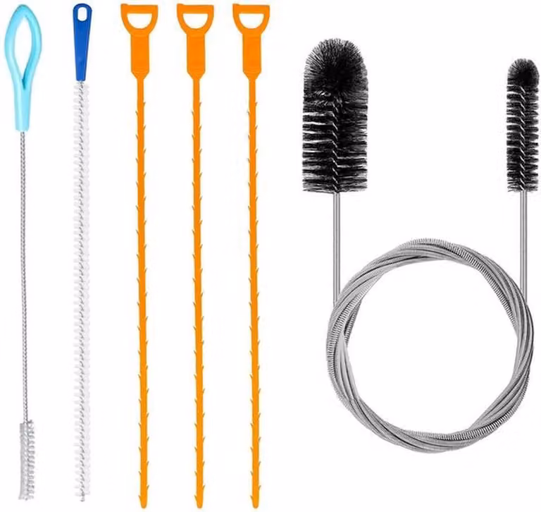 Azomor: pulisci i tuoi scarichi in modo rapido ed efficace con questo set di sei tubi flessibili