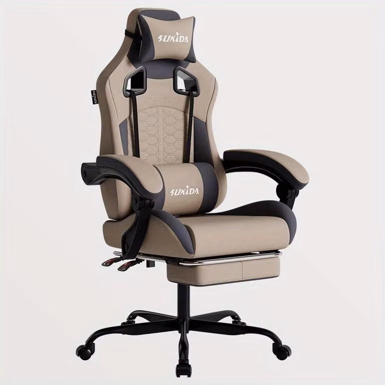 Sedia da gaming - Sedia per eSports - Sedia ergonomica da ufficio - Sedia da corsa - Poltrona da gaming - Schienale regolabile