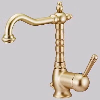 Monocomando Lavabo New Old Bronzo Porta & Bini