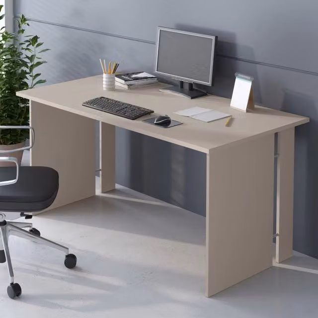 Scrivania DMORA Zibello Beige L/P/H: 150 x 78 x 75 cm
