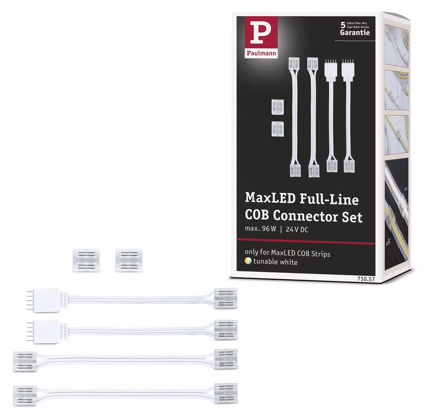 Set di connettori MaxLED Paulmann per COB a tutta linea
