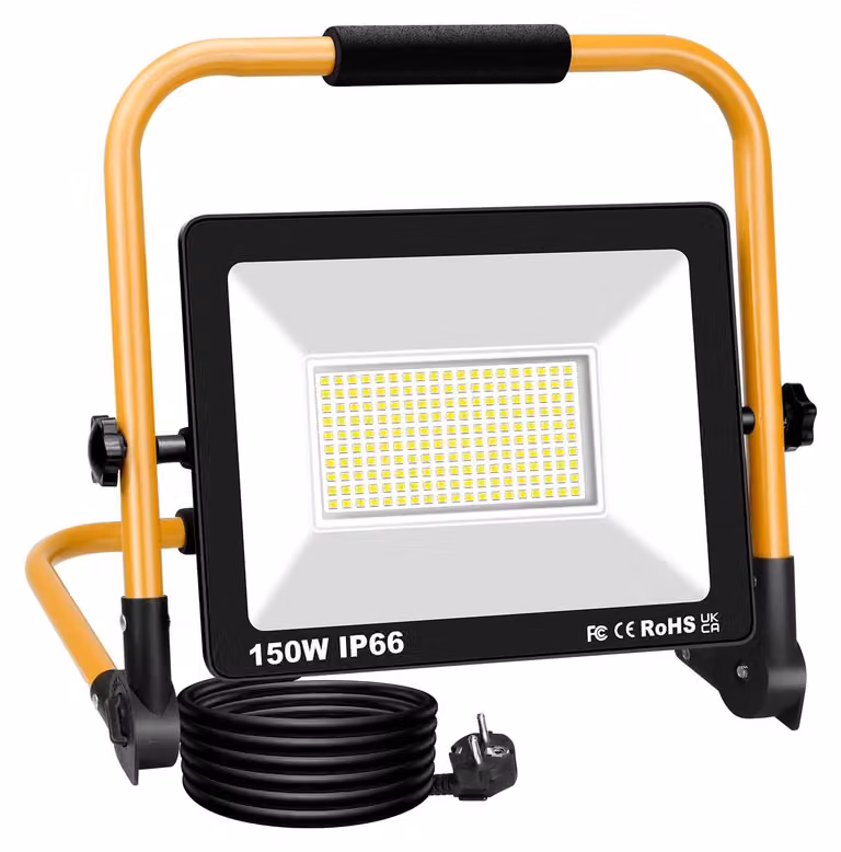 Lampada a LED da esterno, 150W, 15000 lumen, grado di protezione IP66, luce bianca fredda, 6000K
