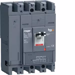 Hager, quadro elettrico h3+ P630 LSI 4x630A 110kA HPW631JR