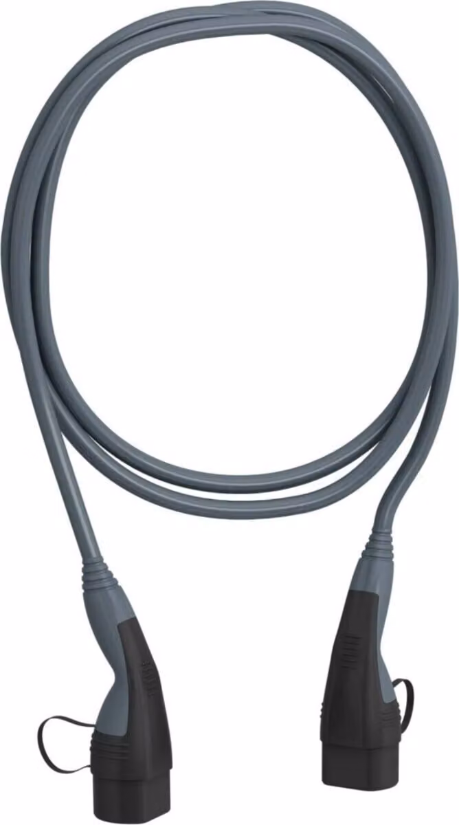 Cavo di ricarica T2-T2 22 kW - 3 fasi (32 A) 5 m - Cavo di ricarica E-Mobility Tipo 1 5 m EVP1CNS32322