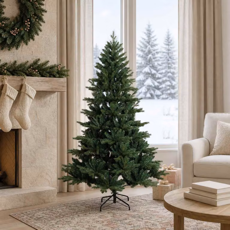 vidaXL Albero di Natale Artificiale con Rami Pieghevoli 150 cm