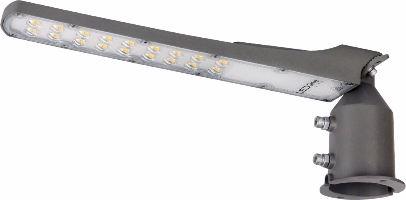 LED line LITE FLAMINGO lampione 50W | classe di protezione IP65 | luce bianca neutra 4000K | facile installazione | 5000lm, grigio