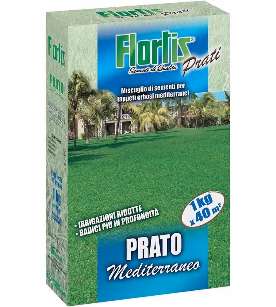 Flortis Semi per Prato Rustico Antistress 1 kg - 40 mq