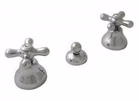 CASA39 Nicolazzi Nuova Brenta Rubinetto bidet 3 fori senza canna 2510 CR