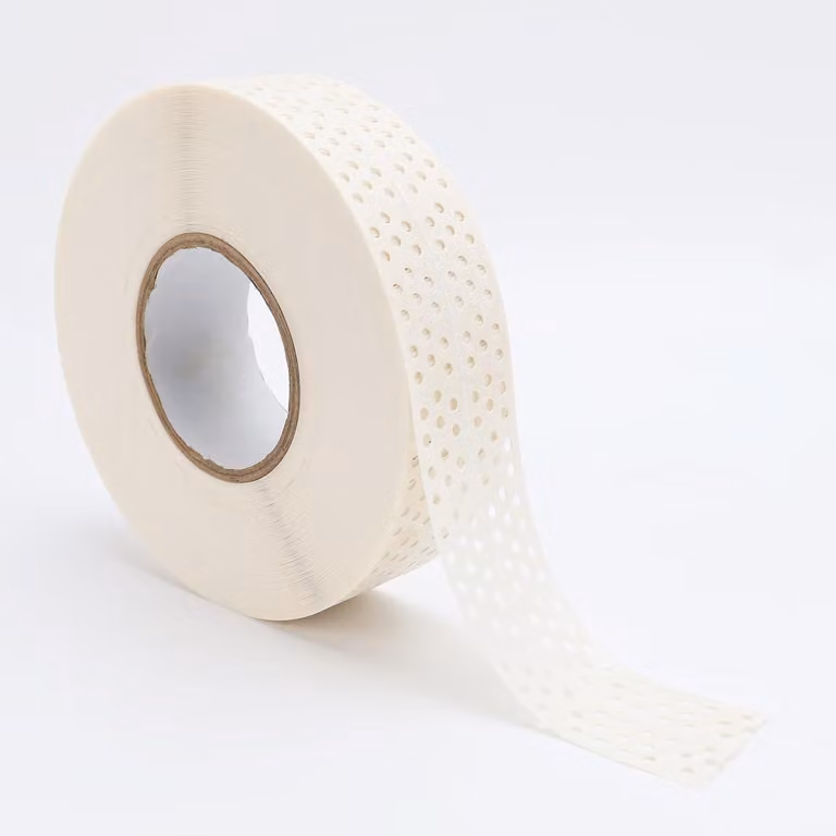 Nastro sigillante autoadesivo, 40 metri x 5 cm, per cartongesso, PVC, flessibile, per interni ed esterni